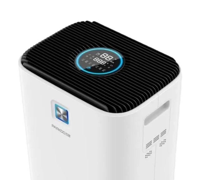 Bluetooth Smart Dehumidifier TFT LCD PM2.5 Δείκτης ποιότητας αέρα HEPA H11 Carbon Anion WiFi
