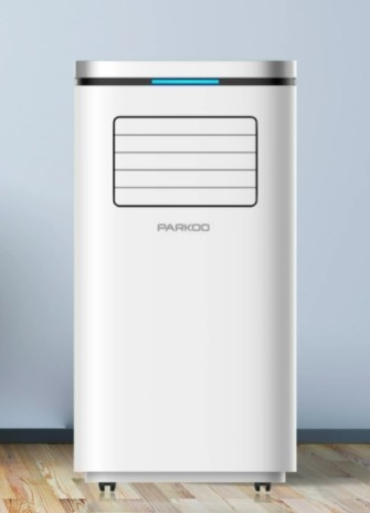 115V 10000 BTU/H Ψυκτικό R32 Ατμιστικό κινητό κλιματιστικό Εικονικό οθόνη ακουστικής επαφής Φωτός εμπρός